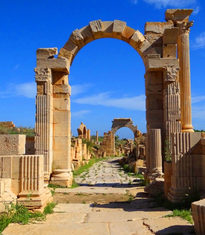 شهر لپتیس مگنا یا لپسیس در لیبی؛ تمدنی عظیم و مدفون که کشف شد