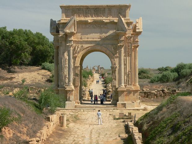 شهر لپتیس مگنا یا لپسیس در لیبی؛ تمدنی عظیم و مدفون که کشف شد
