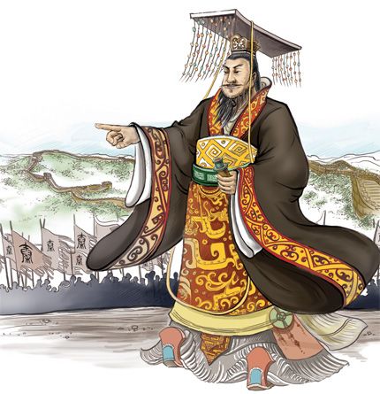چین شی هوانگ امپراتور چین؛ کسی که چین را یکپارچه کرد