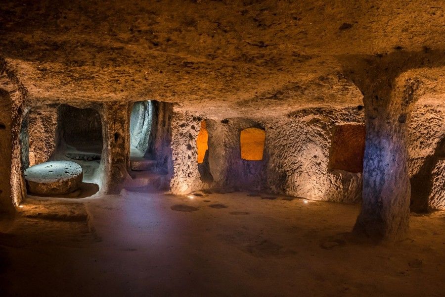 شهر زیرزمینی شگفت انگیز درینکویو یادگار ایران باستان در ترکیه