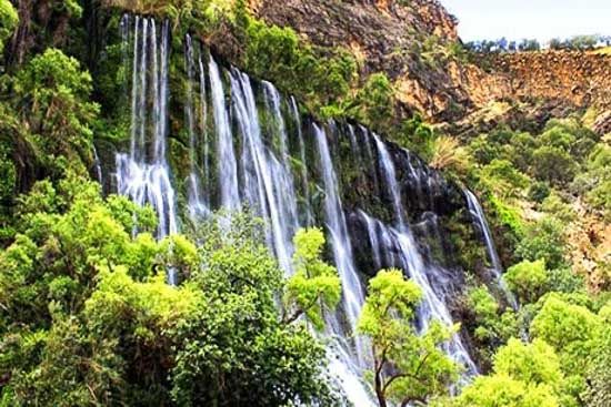 آبشار مارگون یکی از آبشارهای چشمه‌ای معروف جهان