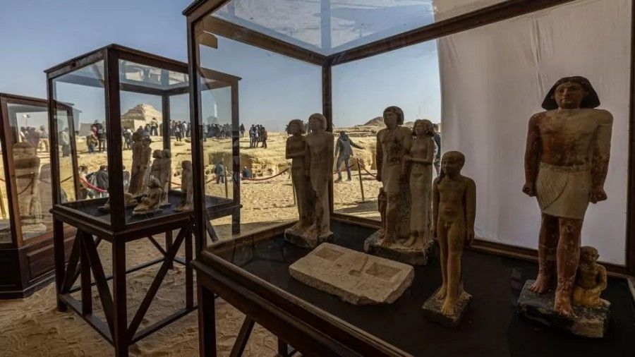 مومیایی 4300 ساله پوشانده‌شده با طلا؛ قدیمی‌ترین اجساد غیرسلطنتی در مصر