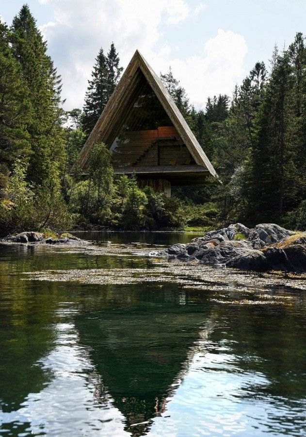 خانه ای برای منزوی‌ترین آدم دنیا در کانادا