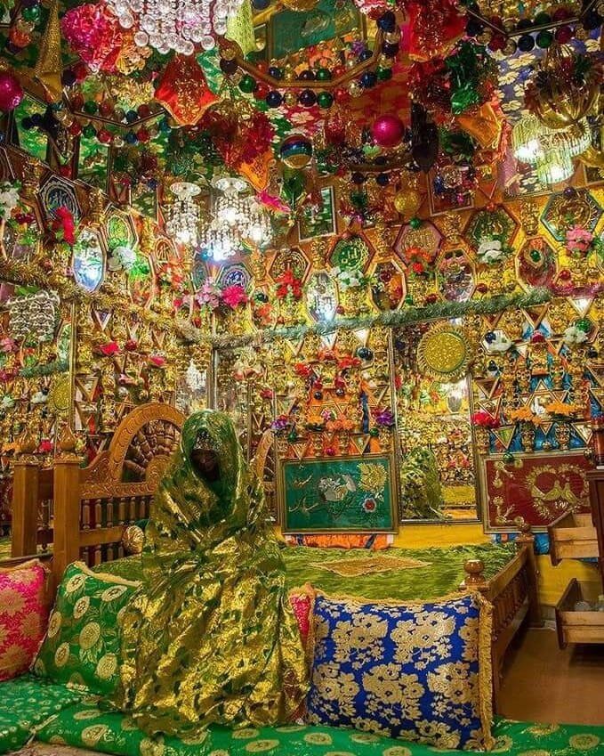 حجله بندی سنتی و مراسم ازدواج بندر لنگه که بسیار جذاب است