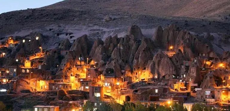 روستای کندوان ایران؛ روستایی با طرح کندوی عسل در دل کوه