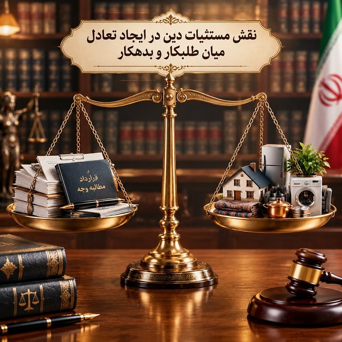 مستثنیات دین چیست؟ بررسی کامل مصادیق و شرایط مستثنیات دین در حقوق ایران