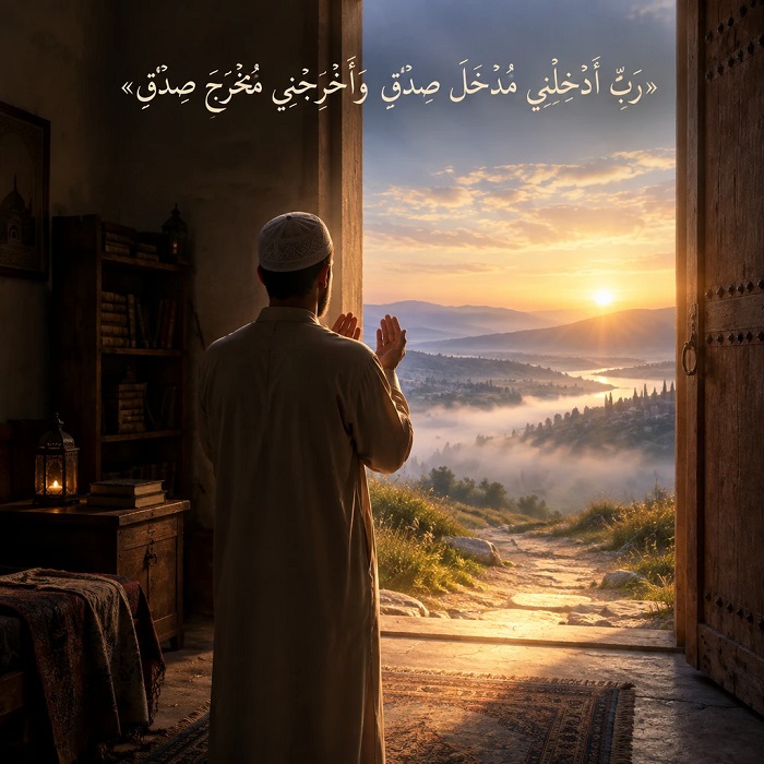 تفسیر عمیق آیه «رَبِّ أَدْخِلْنِی مُدْخَلَ صِدْقٍ وَأَخْرِجْنِی مُخْرَجَ صِدْقٍ»
