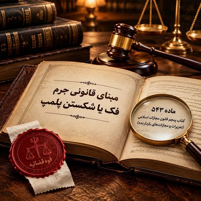 فک پلمپ چیست و چه مجازاتی دارد؟ تفاوت فک و شکستن پلمپ