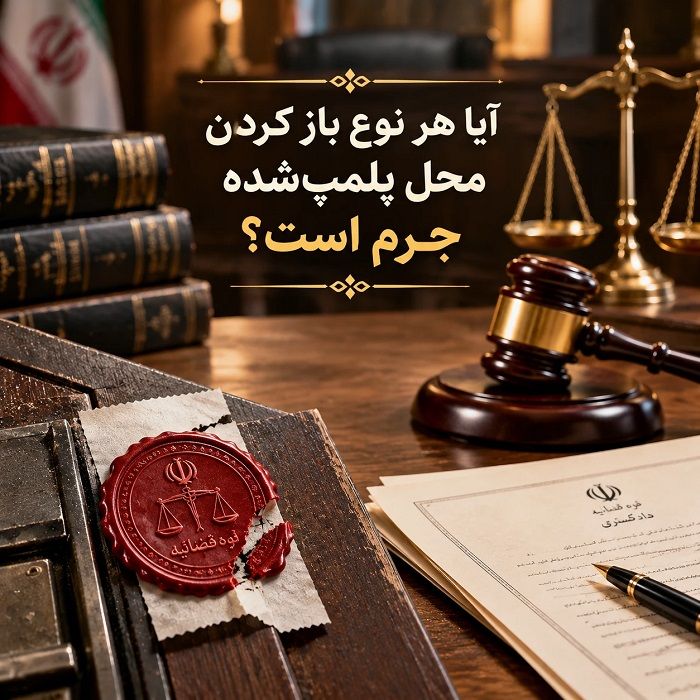 فک پلمپ چیست و چه مجازاتی دارد؟ تفاوت فک و شکستن پلمپ