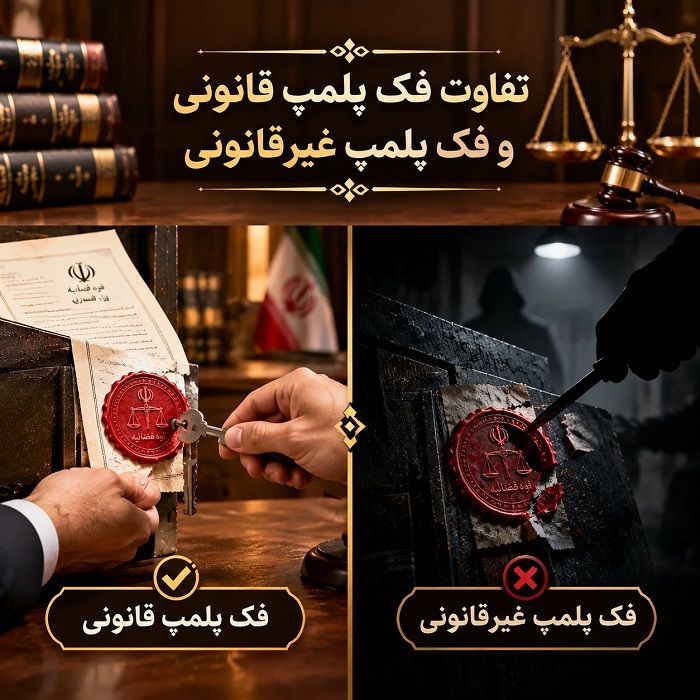 فک پلمپ چیست و چه مجازاتی دارد؟ تفاوت فک و شکستن پلمپ