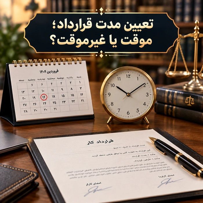 نحوه تنظیم قرارداد کار مطابق قانون کار + بندهای ضروری