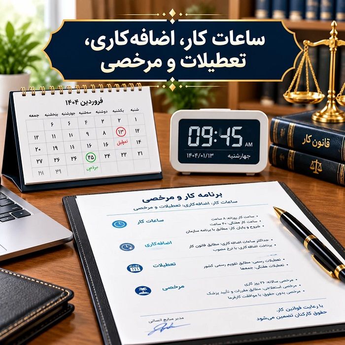 نحوه تنظیم قرارداد کار مطابق قانون کار + بندهای ضروری