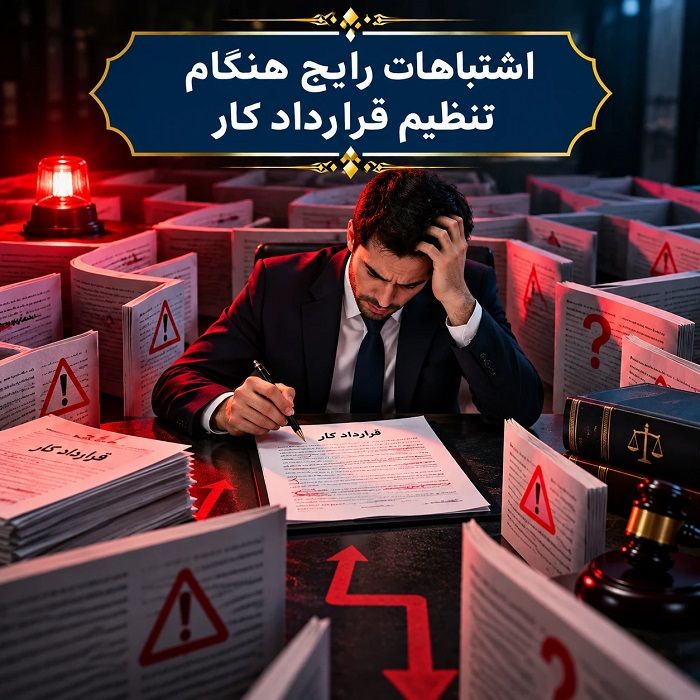 نحوه تنظیم قرارداد کار مطابق قانون کار + بندهای ضروری