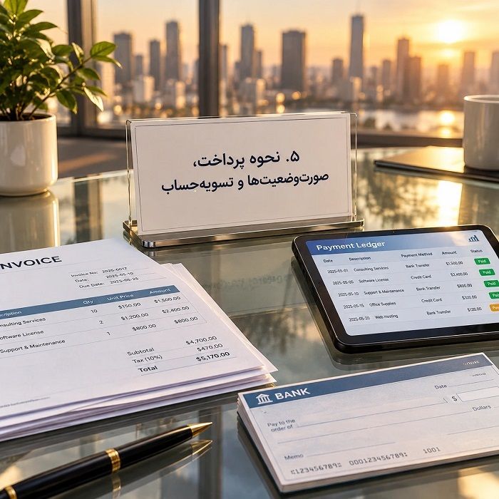 قرارداد پیمانکاری شامل چه بندهایی است؟ راهنمای حقوقی تنظیم قرارداد و پیشگیری از اختلافات مالی