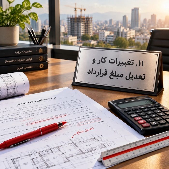 قرارداد پیمانکاری شامل چه بندهایی است؟ راهنمای حقوقی تنظیم قرارداد و پیشگیری از اختلافات مالی