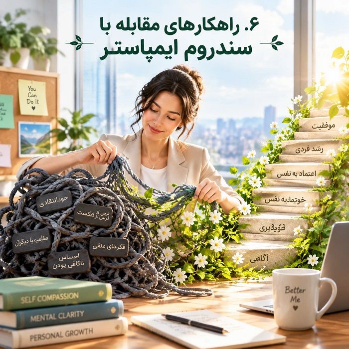 سندروم ایمپاستر چیست؟ علائم، علتها و راهکارهای مؤثر برای غلبه بر احساس بیکفایتی