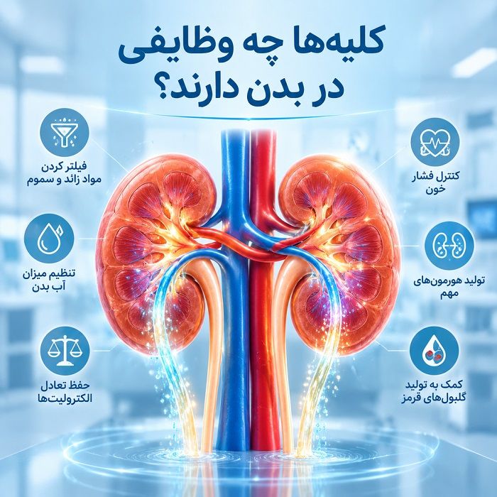 مقاله جامع انواع بیماریهای کلیه؛ علائم، علتها، روشهای تشخیص و درمان