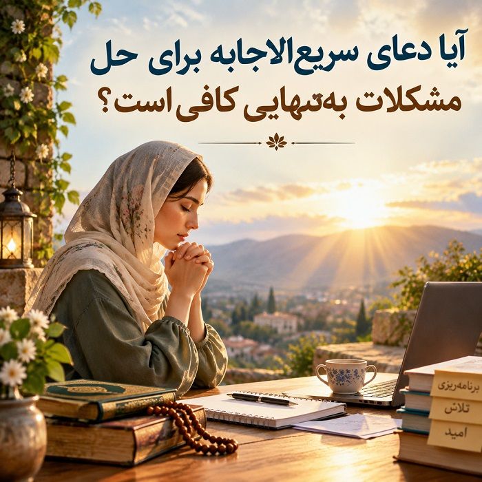 «دعای سریعالاجابه» واقعاً چیست؟ + آیا دعا برای حل مشکلات بهتنهایی کافی است؟