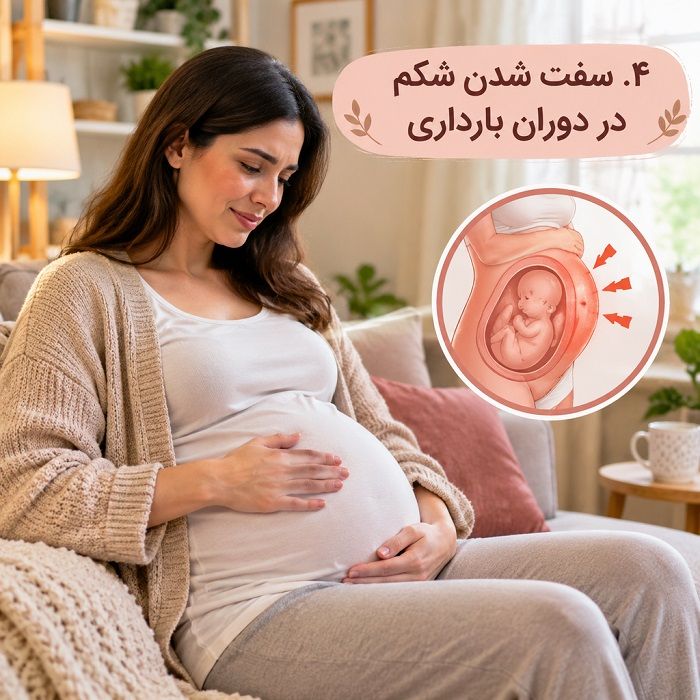 علت سفت شدن شکم در زنان چیست؟ راهنمای جامع علل و روشهای تسکین
