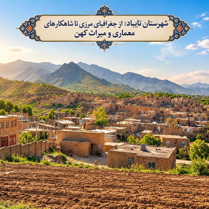 شهرستان تایباد: از جغرافیای مرزی تا شاهکارهای معماری و میراث کهن