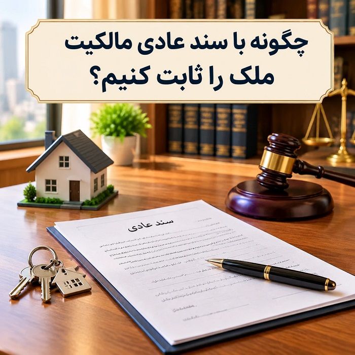 سند عادی دارم؛ چطور مالکیت خود را در دادگاه ثابت کنم؟