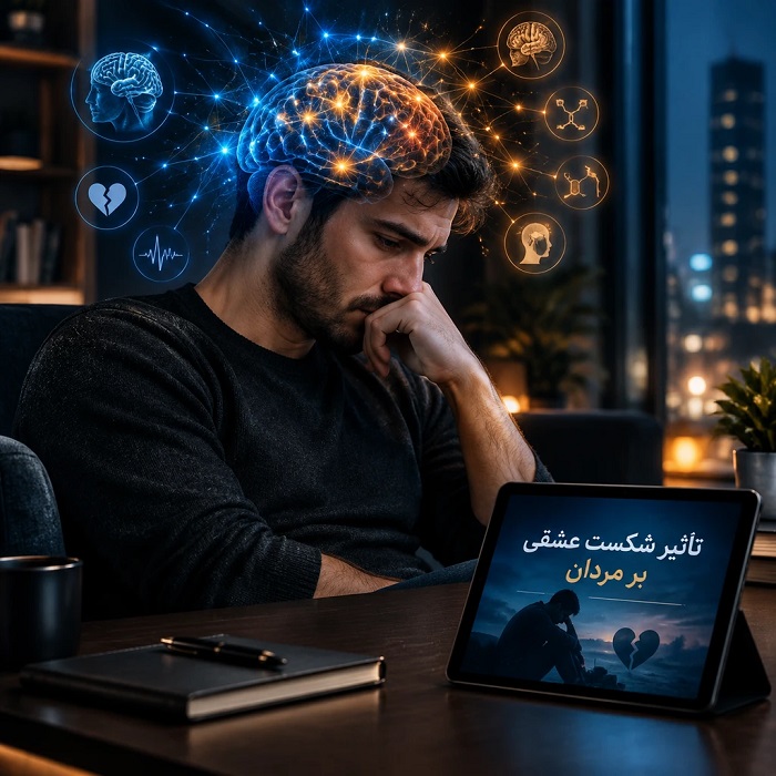 تأثیر شکست عشقی بر مردان: نگاهی علمی و چندوجهی