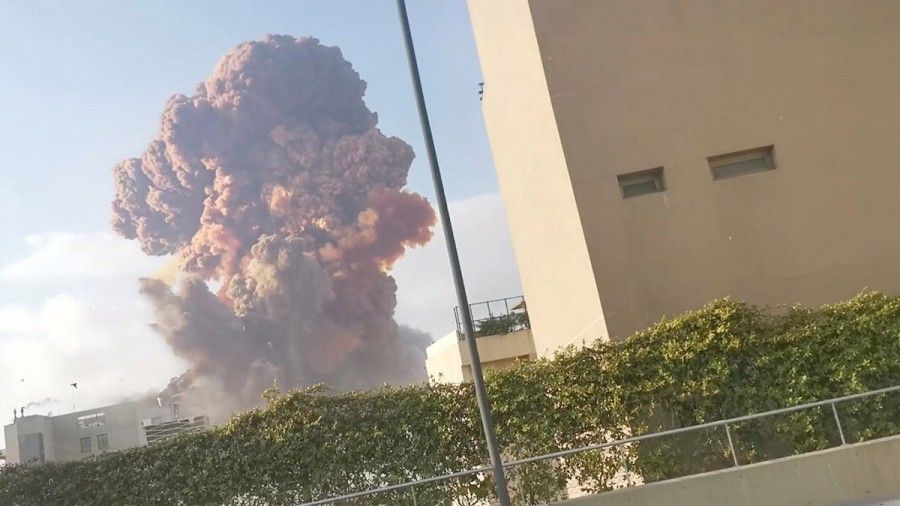 انفجار عظیم در بیروت | انفجار لبنان تروریستی نیست