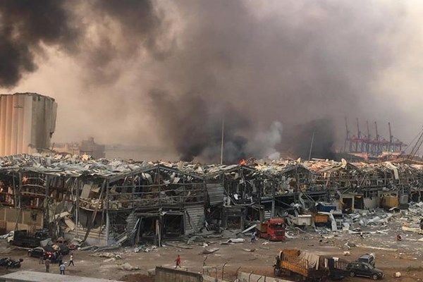 افزایش آمار قربانیان انفجار در لبنان 