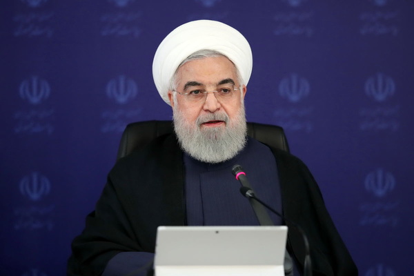 روحانی: نفرین‌هایمان را به آدرس کاخ سفید بفرستیم | کسی به دلیل جدل‌های سیاسی و مشکلات سیاسی به مردم آدرس غلط ندهد