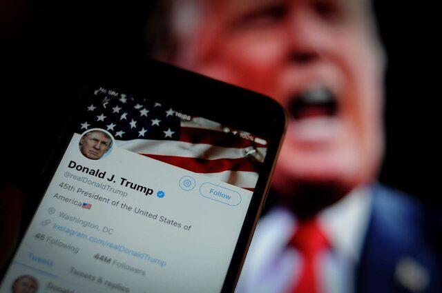  توییتر پست ترامپ را به عنوان اطلاعات نادرست علامتگذاری کرد