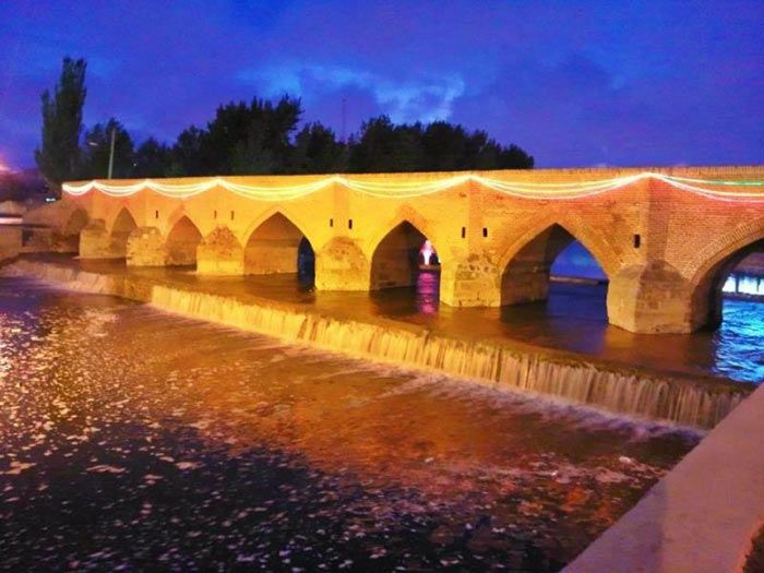 پل هفت چشمه‌ (داش کسن) اردبیل