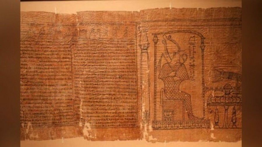 نگاره‌های پاپیروس باستانی مصر