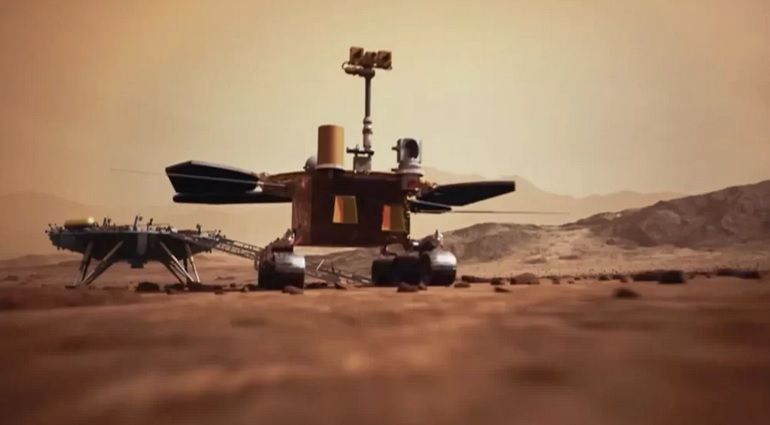 چین برنامه‌ های خود برای بازگشت نمونه‌های مریخ به زمین را اعلام کرد 