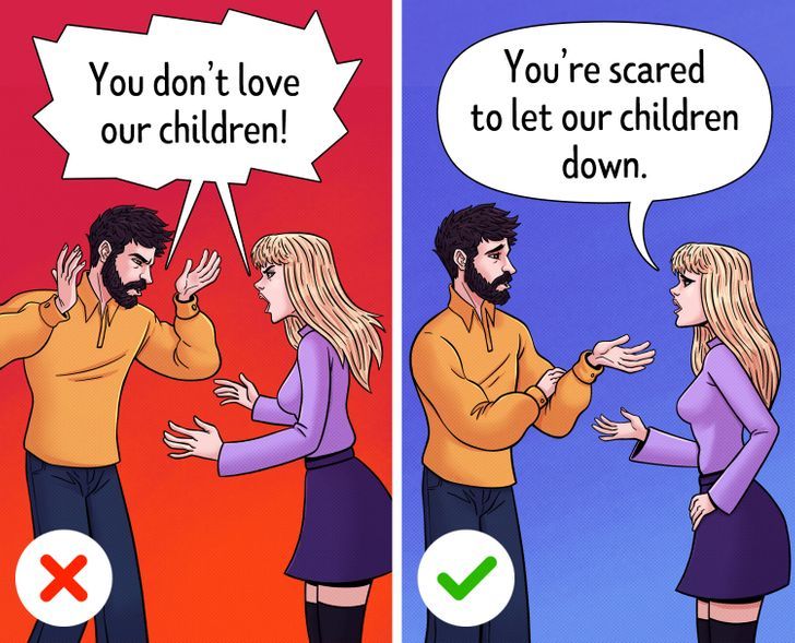 بی ارزش کردن احساسات و عقاید یکدیگر