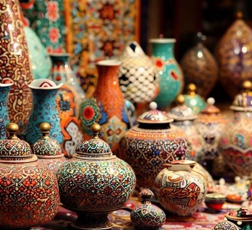 رنگ و بوی هنر ایرانی: صنایع دستی صادراتی با امضای ایران