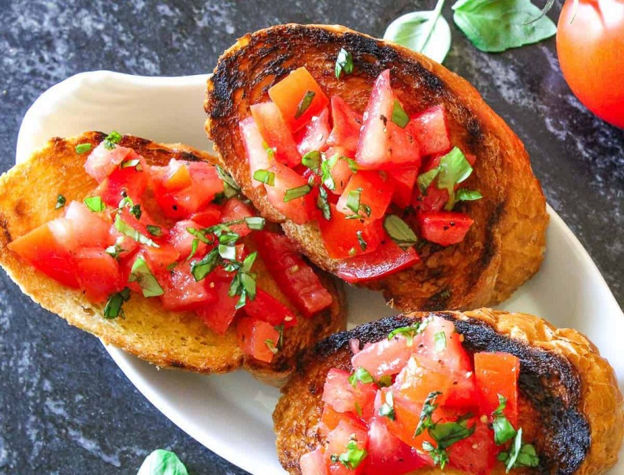 بروسکتا، غذای ساده و اصیل ایتالیایی: طرز تهیه