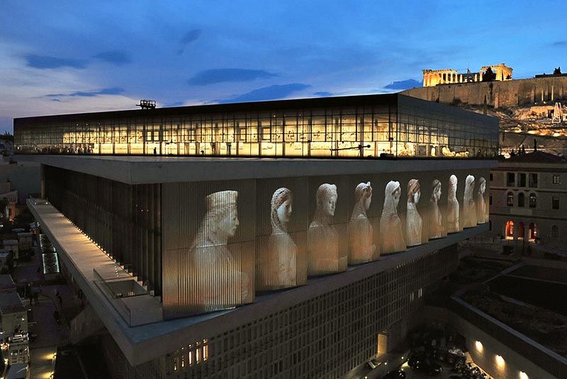  موزه آکروپولیس در آتن 