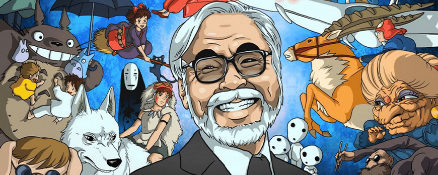هایائو میازاکی پدرخوانده ی انیمیشن ژاپن