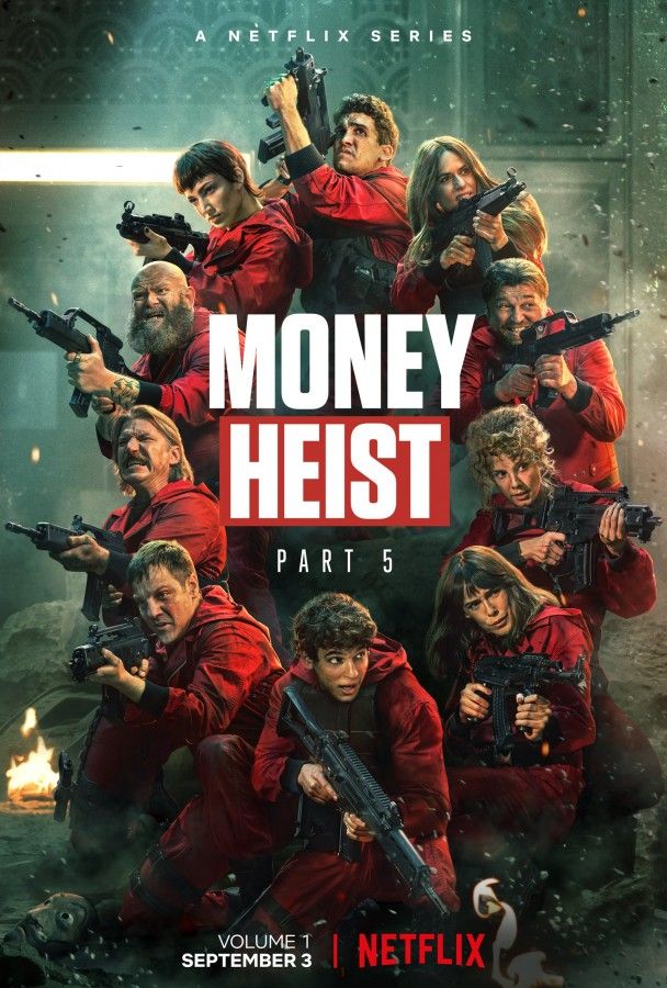 money heist داستان سریال جذاب و پر طرفدار