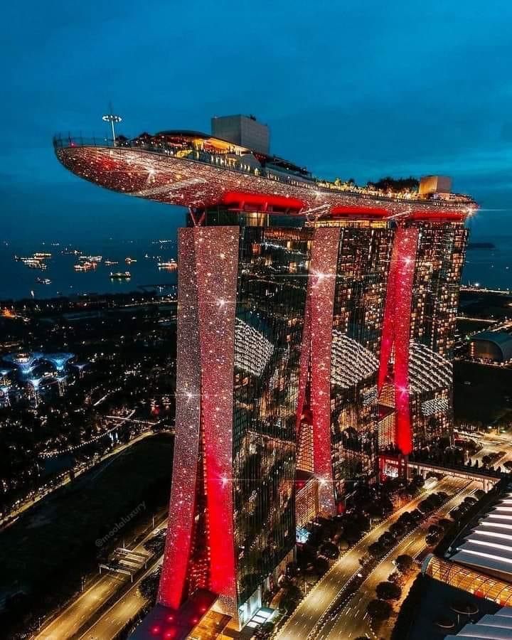 برج های سه قلو ی مارینا بی سندز سنگاپور