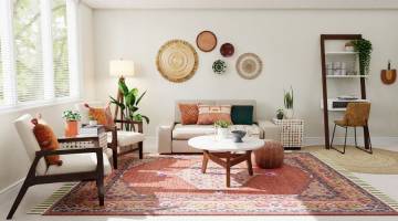 زیباترین اتاق نشیمن با ۸ روش ساده و موثر